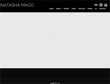 Tablet Screenshot of natashamago.com
